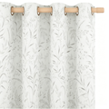 Grey Meadow Botanical Grommet Curtain Panel