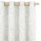 Grey Meadow Botanical Grommet Curtain Panel