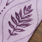Lavender Mist Botanical Trellis Grommet Curtain Panel