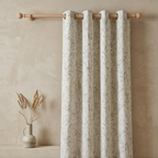 Grey Meadow Botanical Grommet Curtain Panel